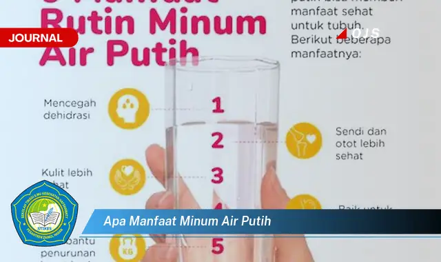 apa manfaat minum air putih