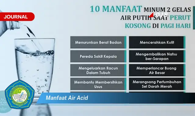 manfaat air acid