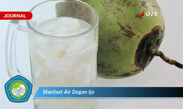 manfaat air degan ijo