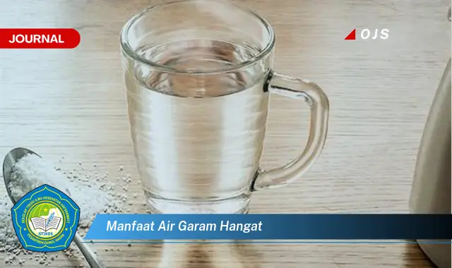 manfaat air garam hangat