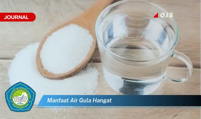 manfaat air gula hangat