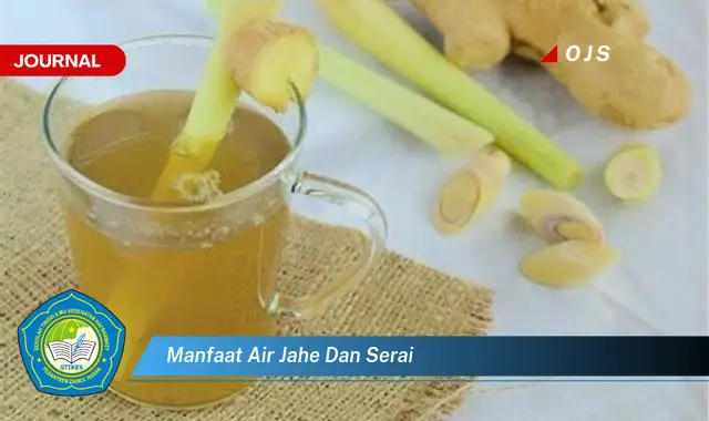 manfaat air jahe dan serai