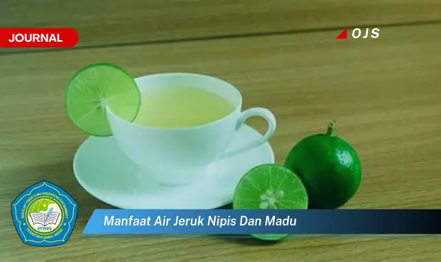 manfaat air jeruk nipis dan madu