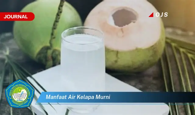 manfaat air kelapa murni