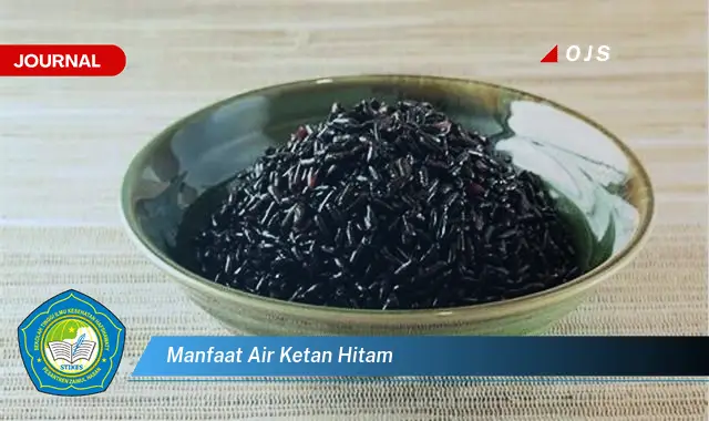 manfaat air ketan hitam