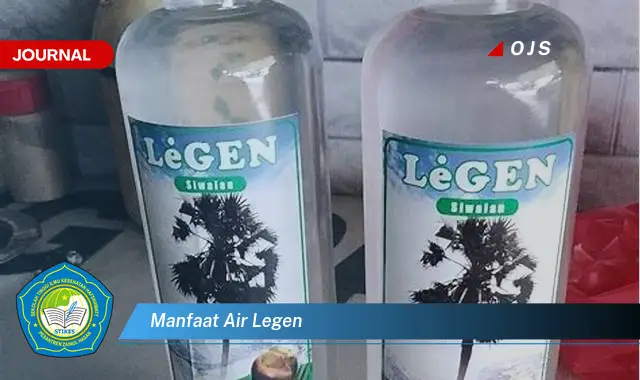 manfaat air legen