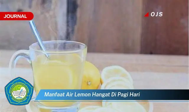 manfaat air lemon hangat di pagi hari