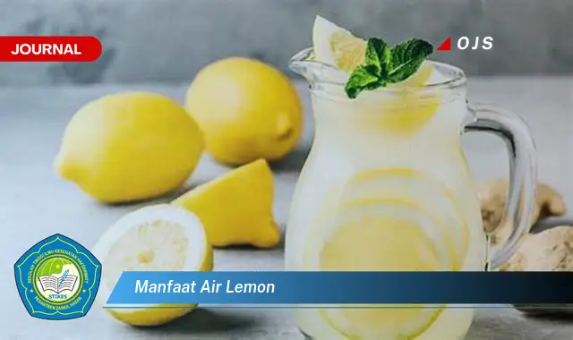 manfaat air lemon