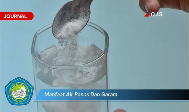 manfaat air panas dan garam manfaat air panas dan garam