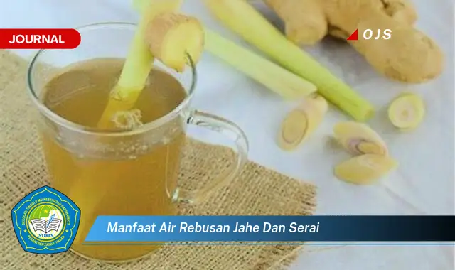 manfaat air rebusan jahe dan serai