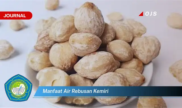 manfaat air rebusan kemiri