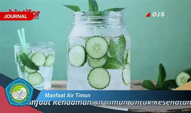 manfaat air timun