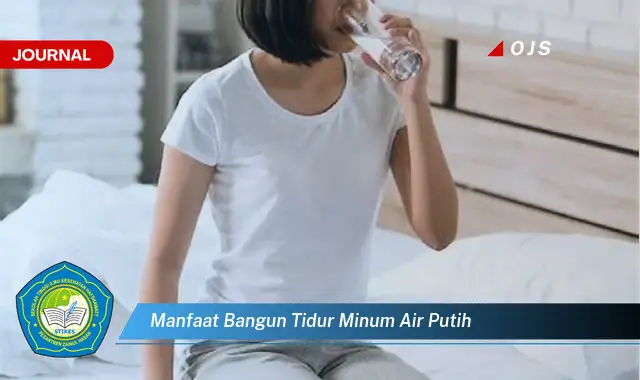 manfaat bangun tidur minum air putih