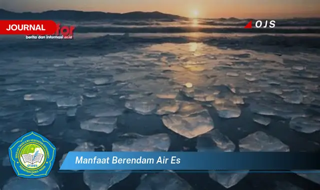 manfaat berendam air es