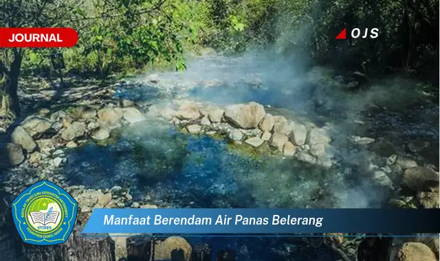 manfaat berendam air panas belerang