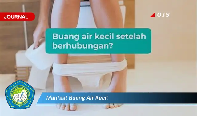 manfaat buang air kecil