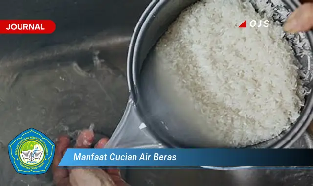 manfaat cucian air beras