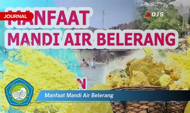 manfaat mandi air belerang