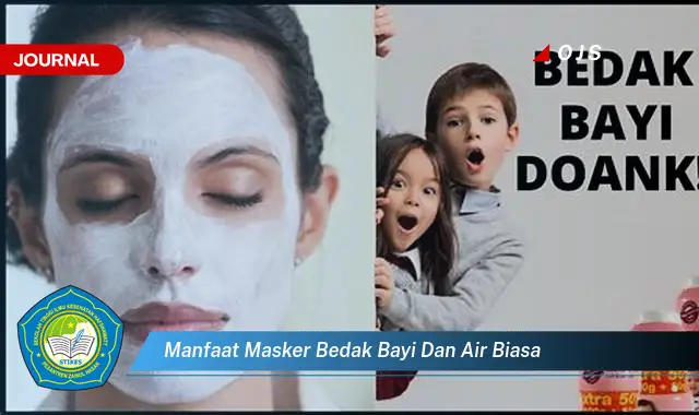 manfaat masker bedak bayi dan air biasa