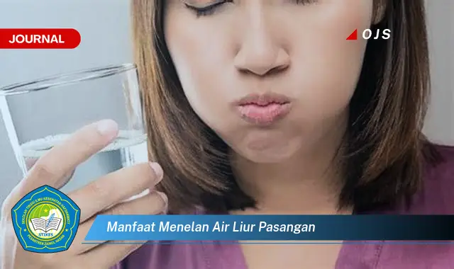 manfaat menelan air liur pasangan