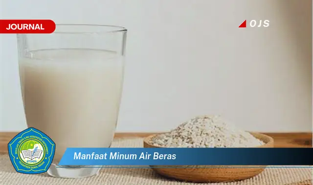 manfaat minum air beras