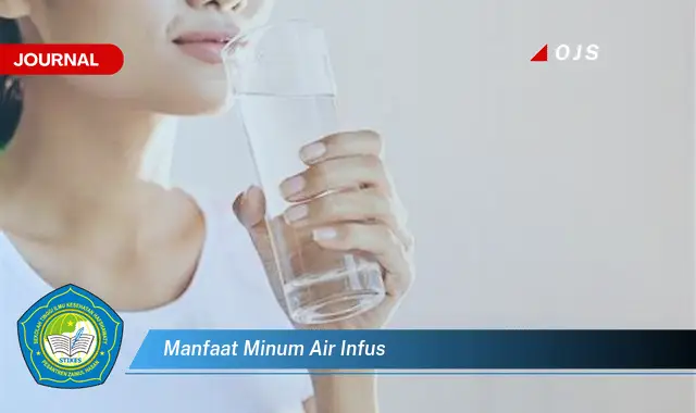 manfaat minum air infus