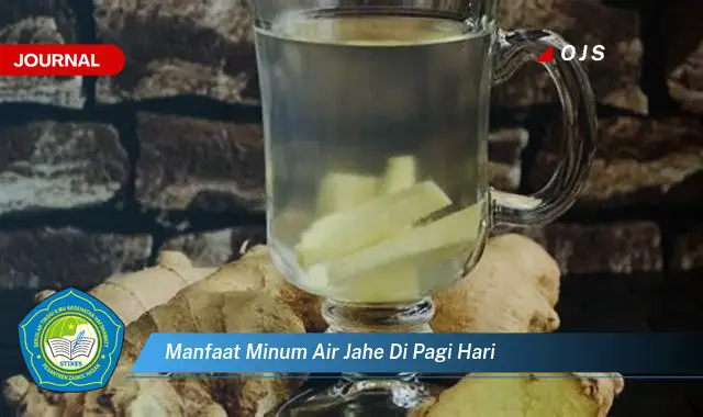 Jarang Diketahui, Ini dia 10 Manfaat Minum Air Jahe di Pagi Hari