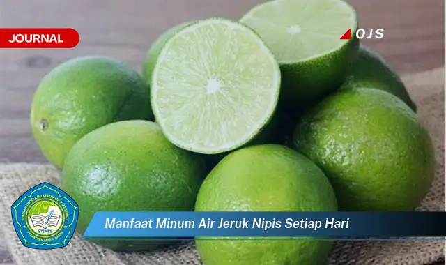 manfaat minum air jeruk nipis setiap hari