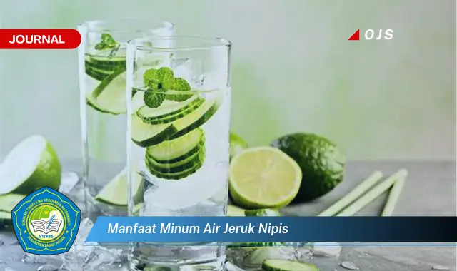 manfaat minum air jeruk nipis