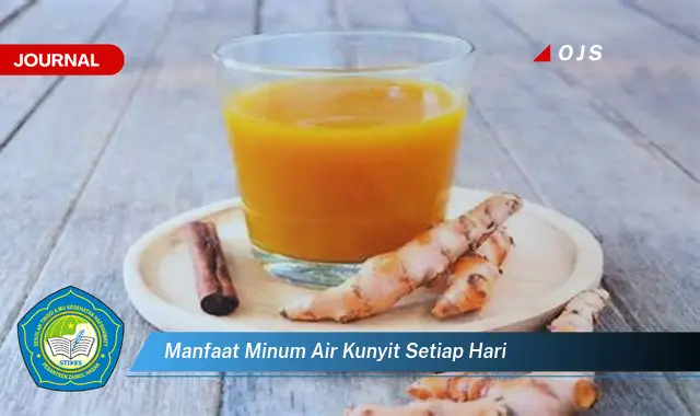 manfaat minum air kunyit setiap hari