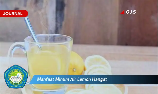 manfaat minum air lemon hangat