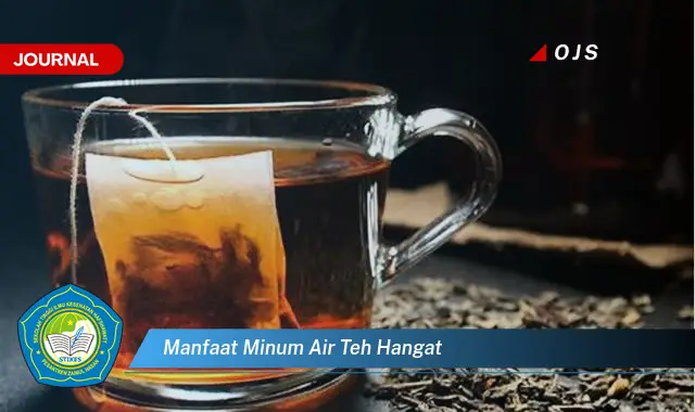 manfaat minum air teh hangat