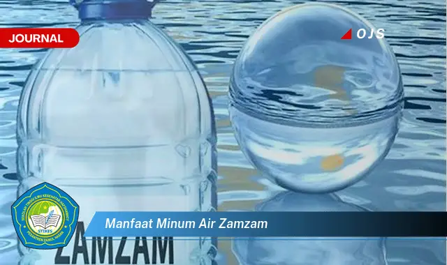 manfaat minum air zamzam