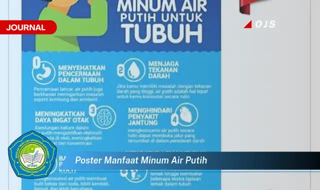 poster manfaat minum air putih