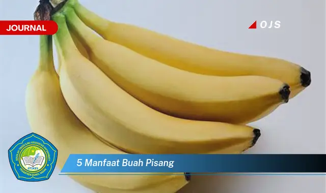 5 manfaat buah pisang