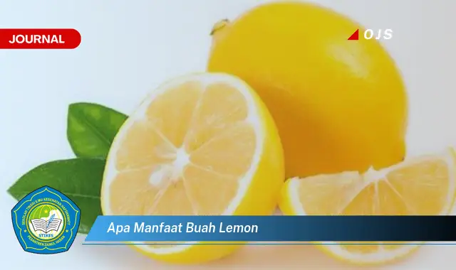 apa manfaat buah lemon