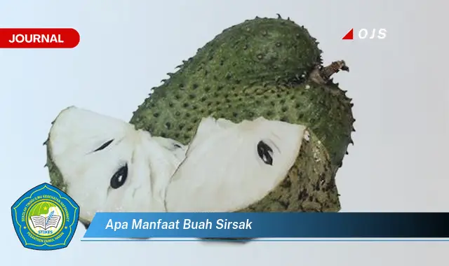 apa manfaat buah sirsak