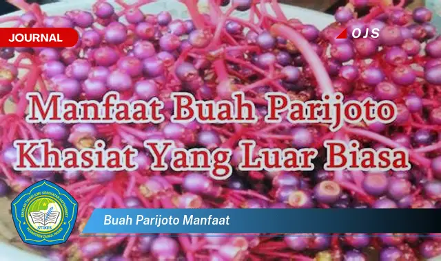 buah parijoto manfaat