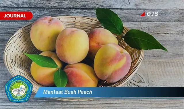 manfaat buah peach