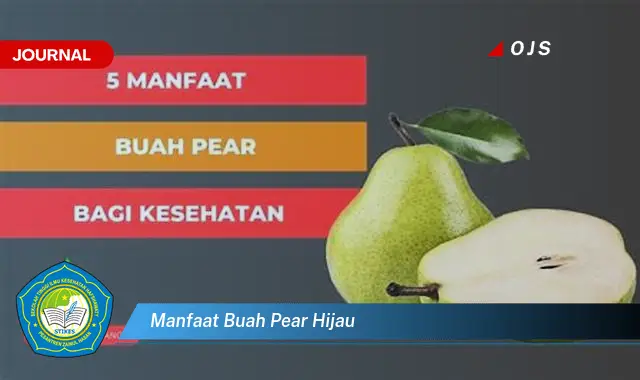 manfaat buah pear hijau