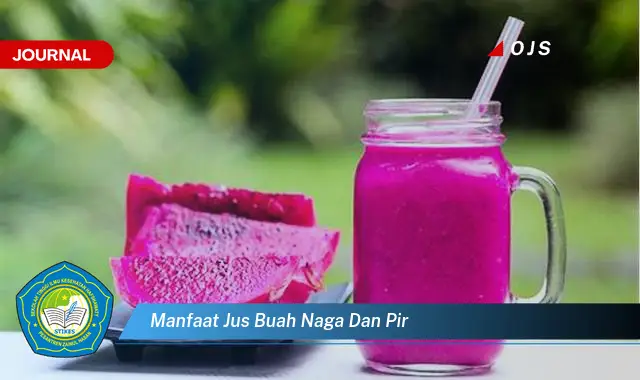 manfaat jus buah naga dan pir