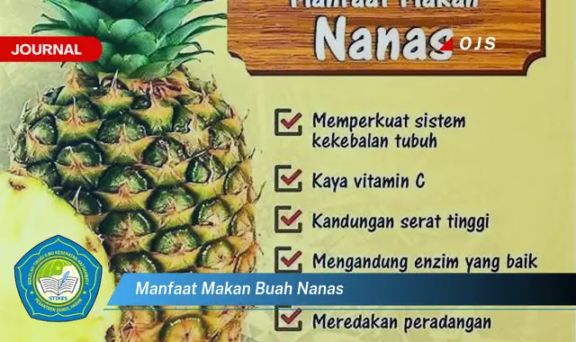 manfaat makan buah nanas