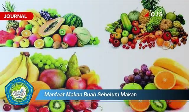 manfaat makan buah sebelum makan