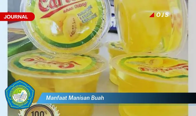 manfaat manisan buah