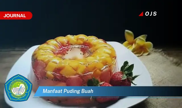 manfaat puding buah