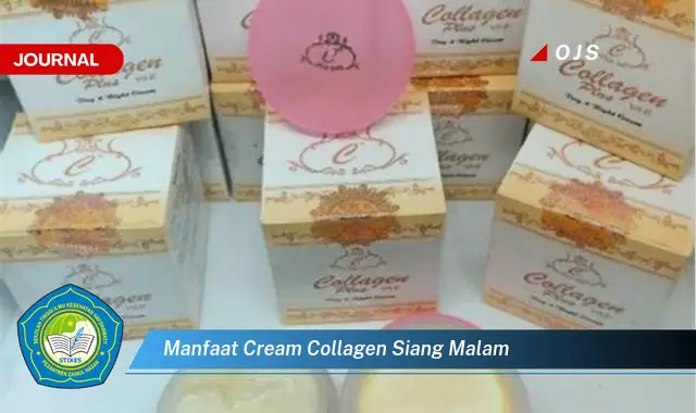 manfaat cream collagen siang malam manfaat cream collagen siang malam