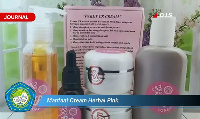 manfaat cream herbal pink manfaat cream herbal pink