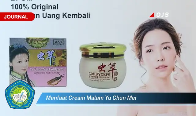 manfaat cream malam yu chun mei