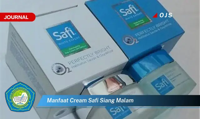 manfaat cream safi siang malam