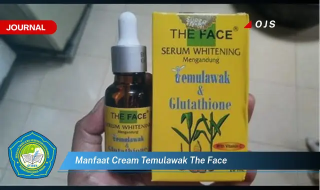 manfaat cream temulawak the face